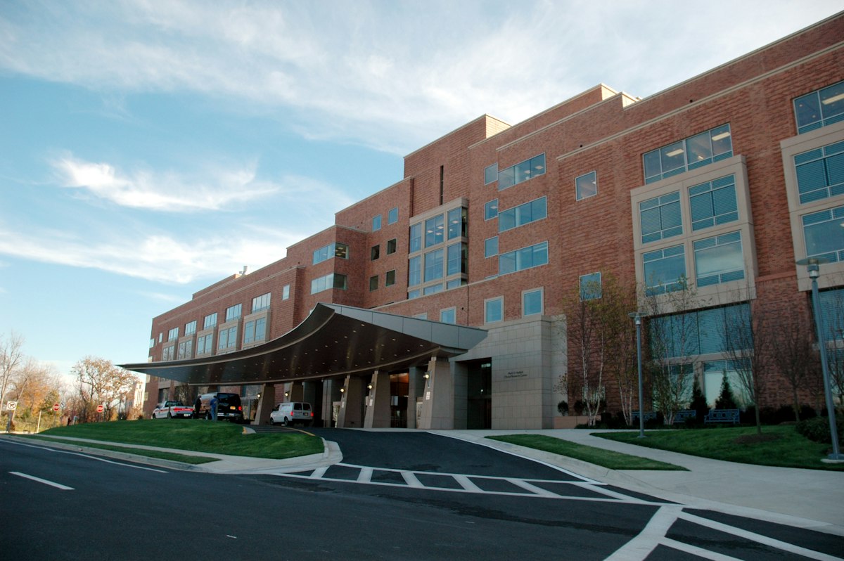 Hospital corridor representing connected clinical and operational systems
