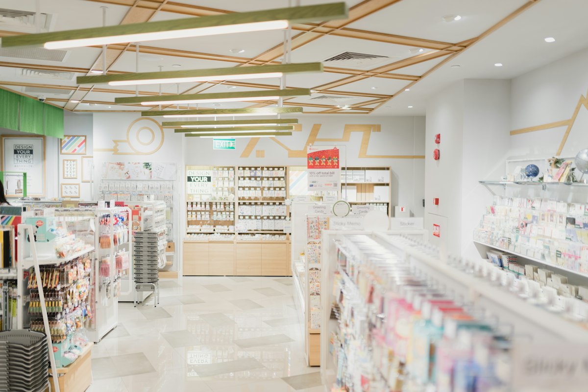 Pharmacy shelves and medicines representing UAE pharmacy inventory and dispensing workflows